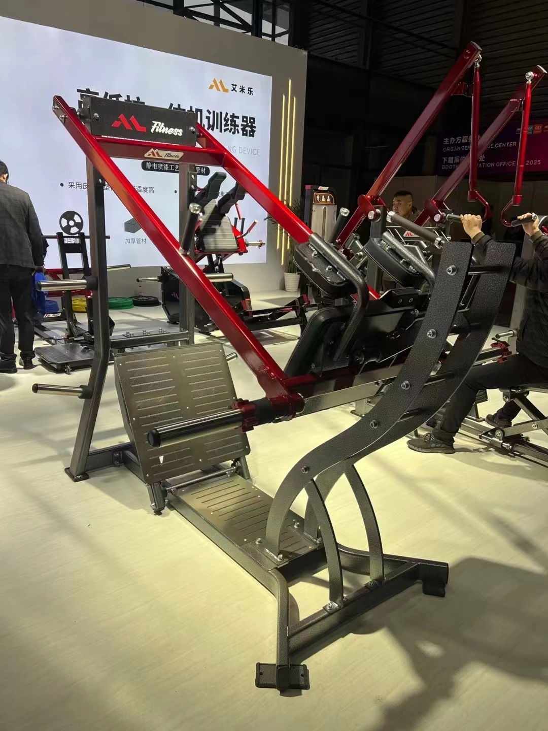 2025 Popular Commercial Gym Equipment Strength Training Machine Plate Loaded Crossover Multi Shoulder Press