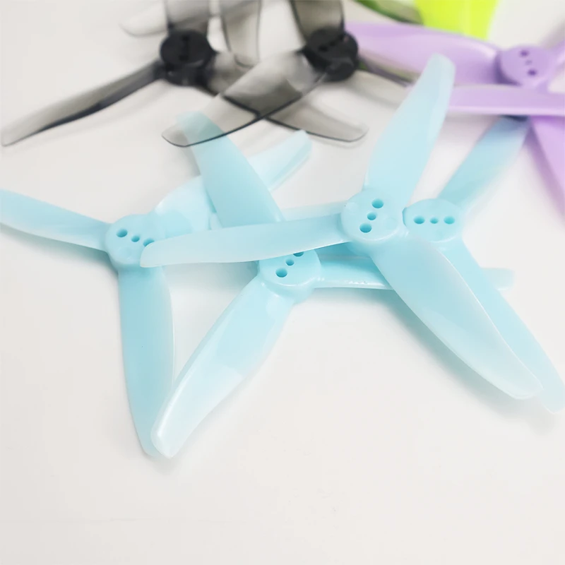 

4 шт./2 пары пропеллеров Gemfan 3016, 3-дюймовые, 3-лопастные, из поликарбоната, CW/CCW - 3 отверстия, вал 1,5 мм для FPV-дронов, мини-квадрокоптеров, DIY