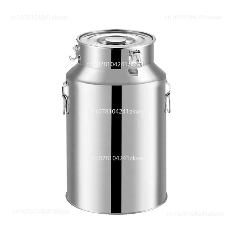 Stainless Steel Oil  201 Sealed Container Empty Edible  Milk Transport Drum Tea Drum