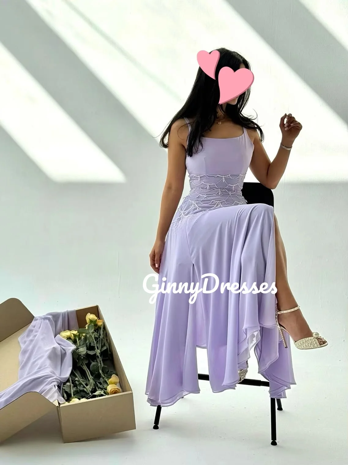 فساتين سهرة فاخرة مخصصة على شكل حرف a فساتين بدون حمالات للحفلات الراقصة بطول الأرض مطرز بسحاب حتى بدون أكمام مناسبة رسمية Dr #2