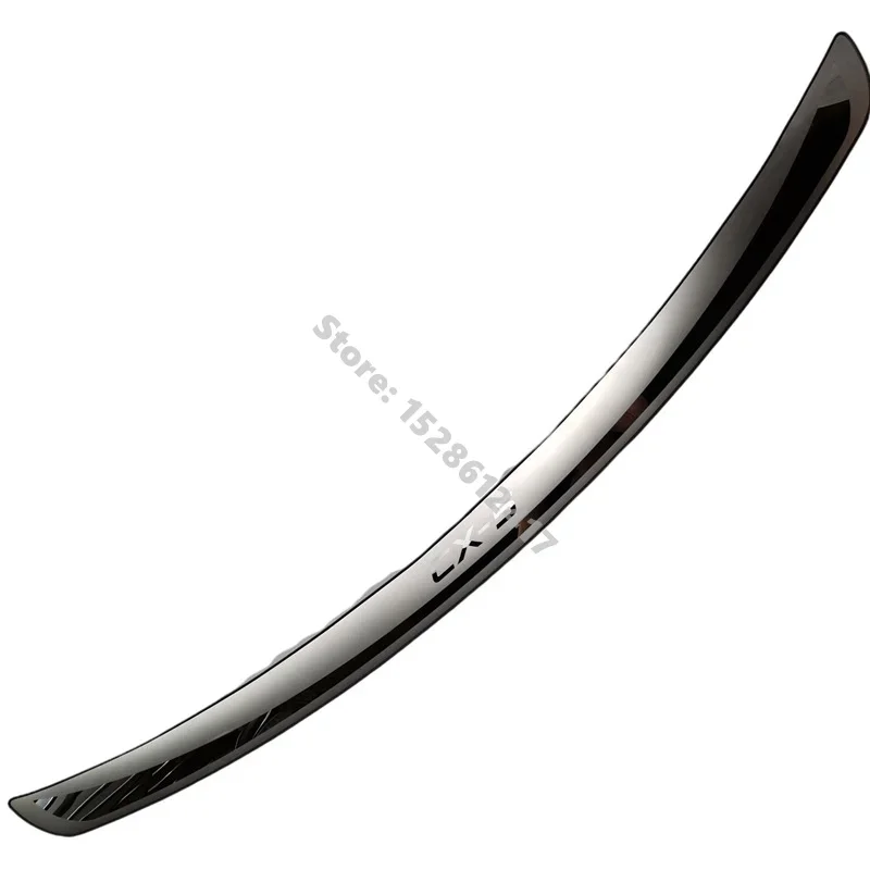For MAZDA CX-5 CX5 2013 2014~2016 Trunk Trim Car Rear Bumper Protector Door Sill Cover Auto Sticker Styling Accessories