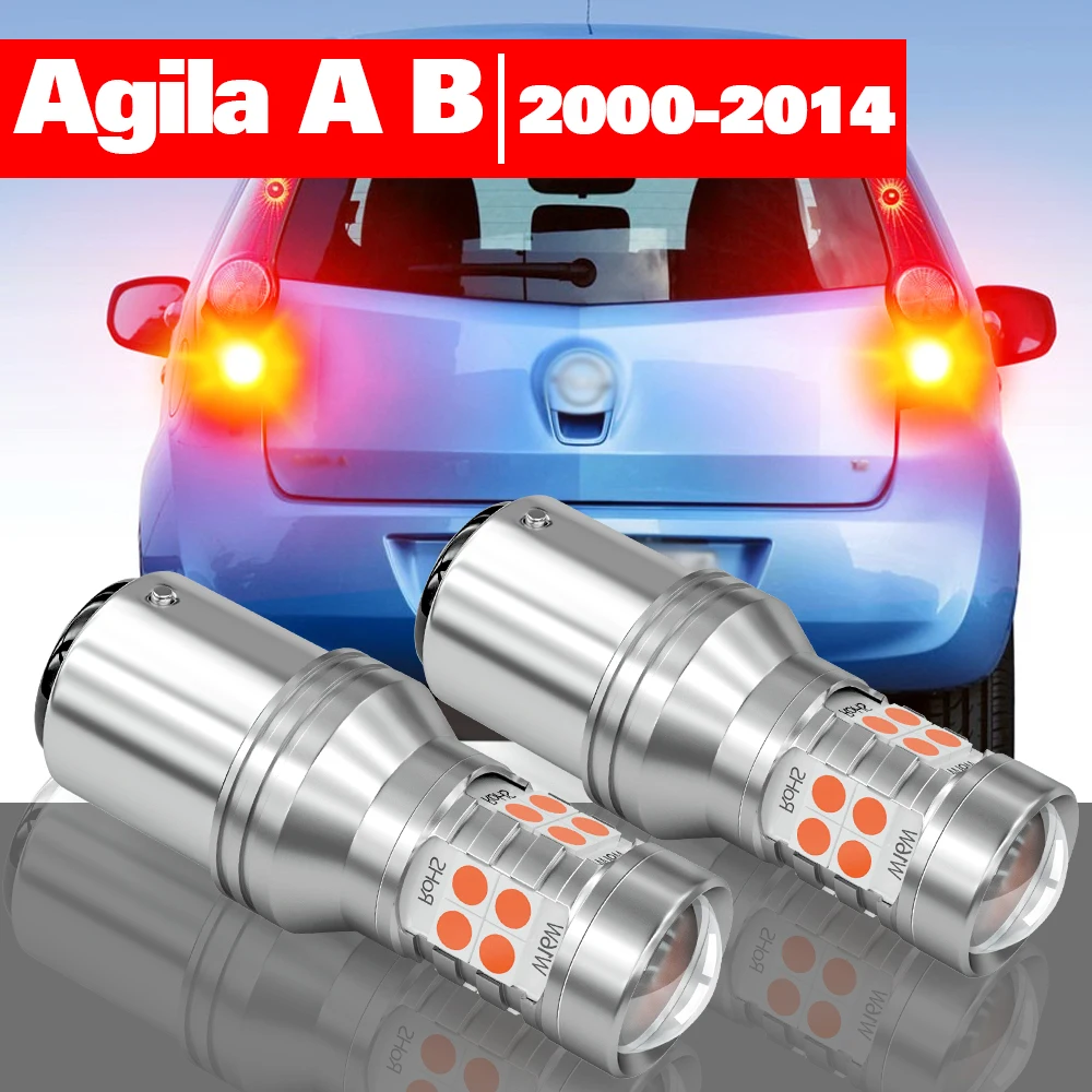 

For Opel Agila A B 2000-2014 2pcs LED Brake Light Accessories 2001 2002 2003 2004 2005 2006 2007 2008 2009 2010 2011 2012 2013