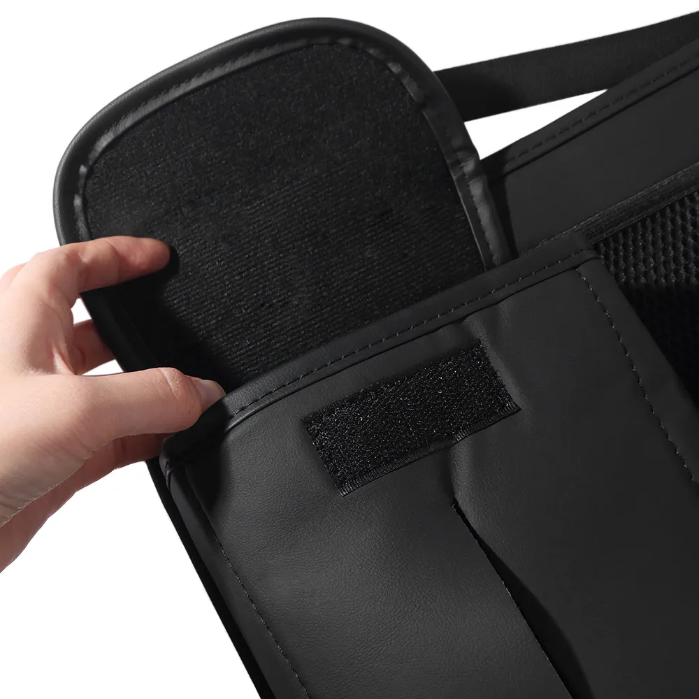 

Universal Chair Back Storage Bag Household Car Mounted Car Back Seat Organizer PU Leather Save Space Vehicle Hanging Container