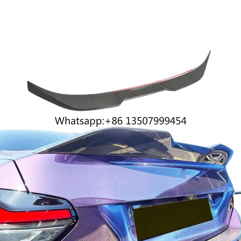 Prepreg Carbon Fiber Rear Trunk Wing Spoiler Lip For G42 G87 M2 Coupe 2022 2023 M235i M240i
