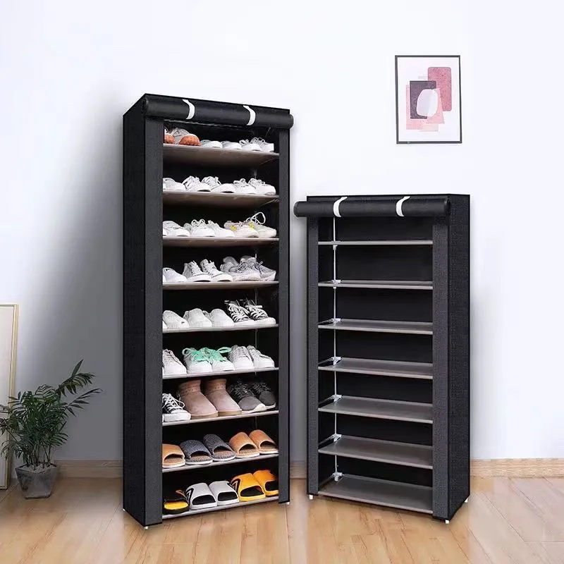 

Shoe Rack Organizer Dustproof Nonwoven Shoerack Shoe Cabinet Minimalist Nonwoven Home Furniture Space-saving Cabinets Shelf