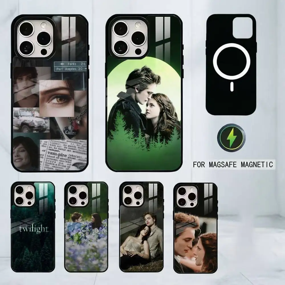 

T-Twilight Series Phone Case For iPhone17,16,15,14,13,12,11 Plus,Pro Magnetic with Magsafe Wireless Charging