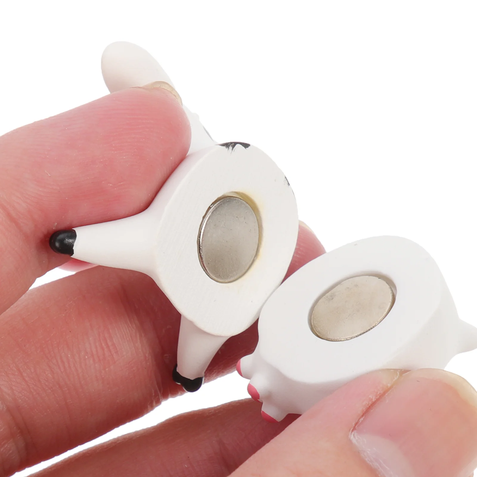 

1Set Cute Cow Butt Fridge Magnets 3D Resin Decorative Refrigerator Magnet for Office Locker Kitchen Refrigerator Decor Supply