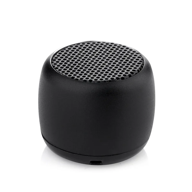 TWS Speakers Handfree Portable Cell Phone Bluetooth Wireless Speaker	Small Subwoofer Bass Sound Box Mini Soundbox Metal