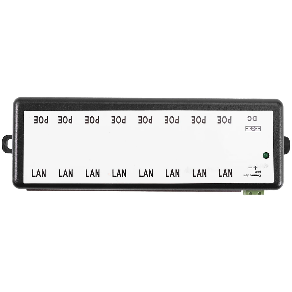 

Classic-2X 8 Ports Poe Injector Poe Splitter For Cctv Network Poe Camera Power Over Ethernet Ieee802.3Af