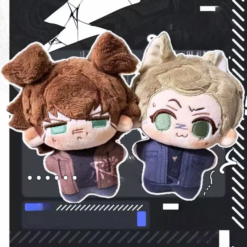 Anime 10cm Supernatural Join The Hunt Plush Pendant Cute Castiel Dean Sam Stuffed Doll Keychain With Birth Card For Fans Gifts view 2