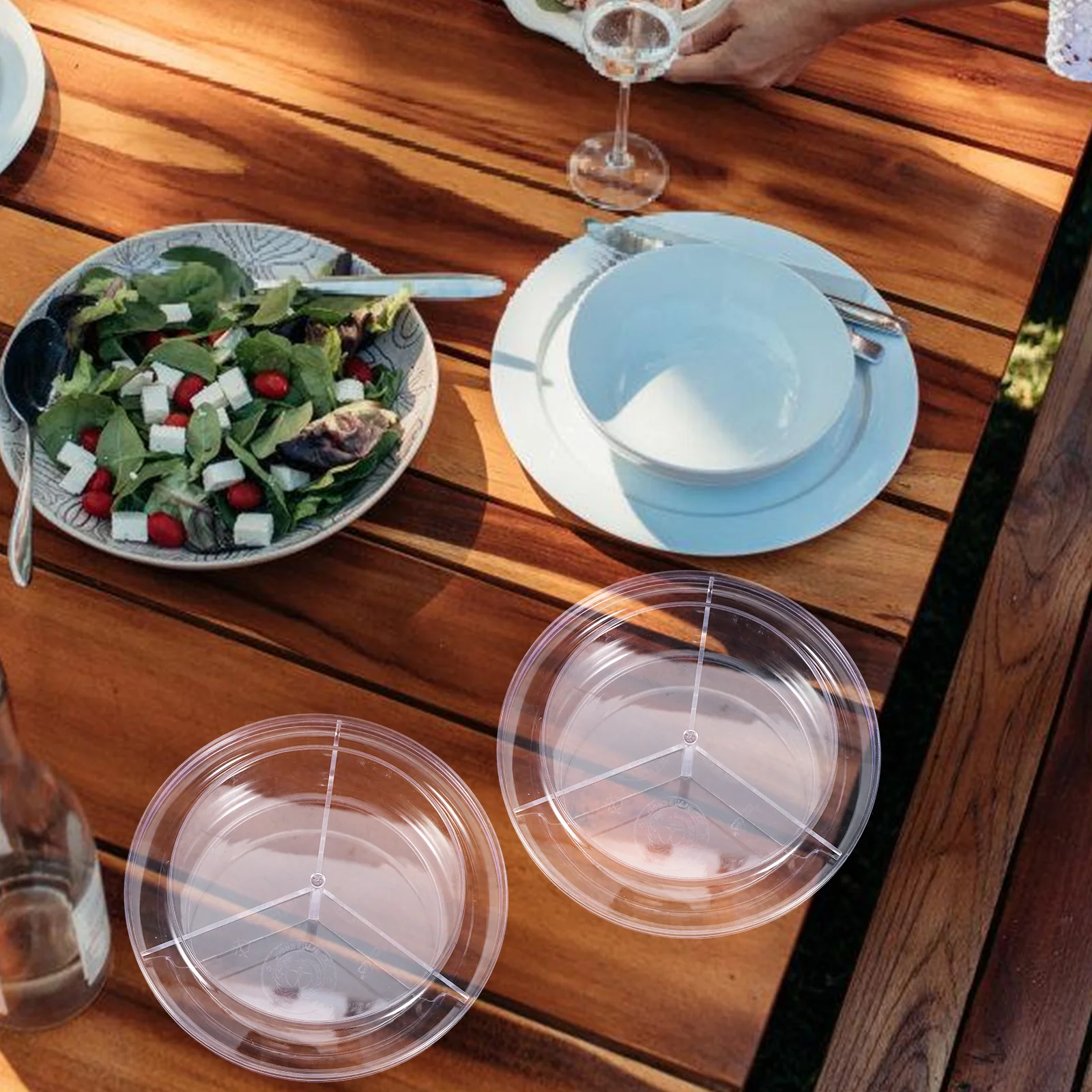 

10pcs Beef Jerky Square Boxes Clear Plastic Food Containers Reusable Snack Dried Meat Craft Bowls Chocolate Packing