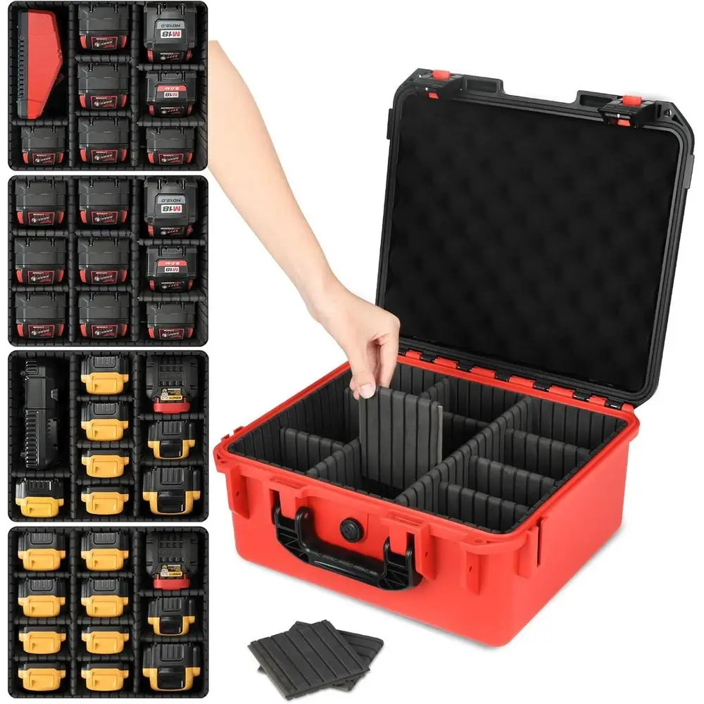 Milwaukee M12/M18 Battery Storage Case 2