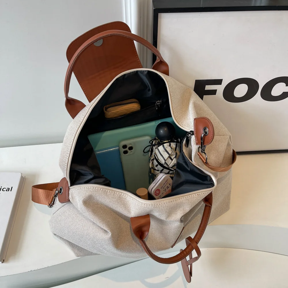 حقيبة سفر لمسافات قصيرة، حقيبة لياقة بدنية ذات سعة كبيرة، حقيبة أمتعة خفيفة الوزن ذات ملمس راقي، حقيبة سفر، حقيبة يد خارجية