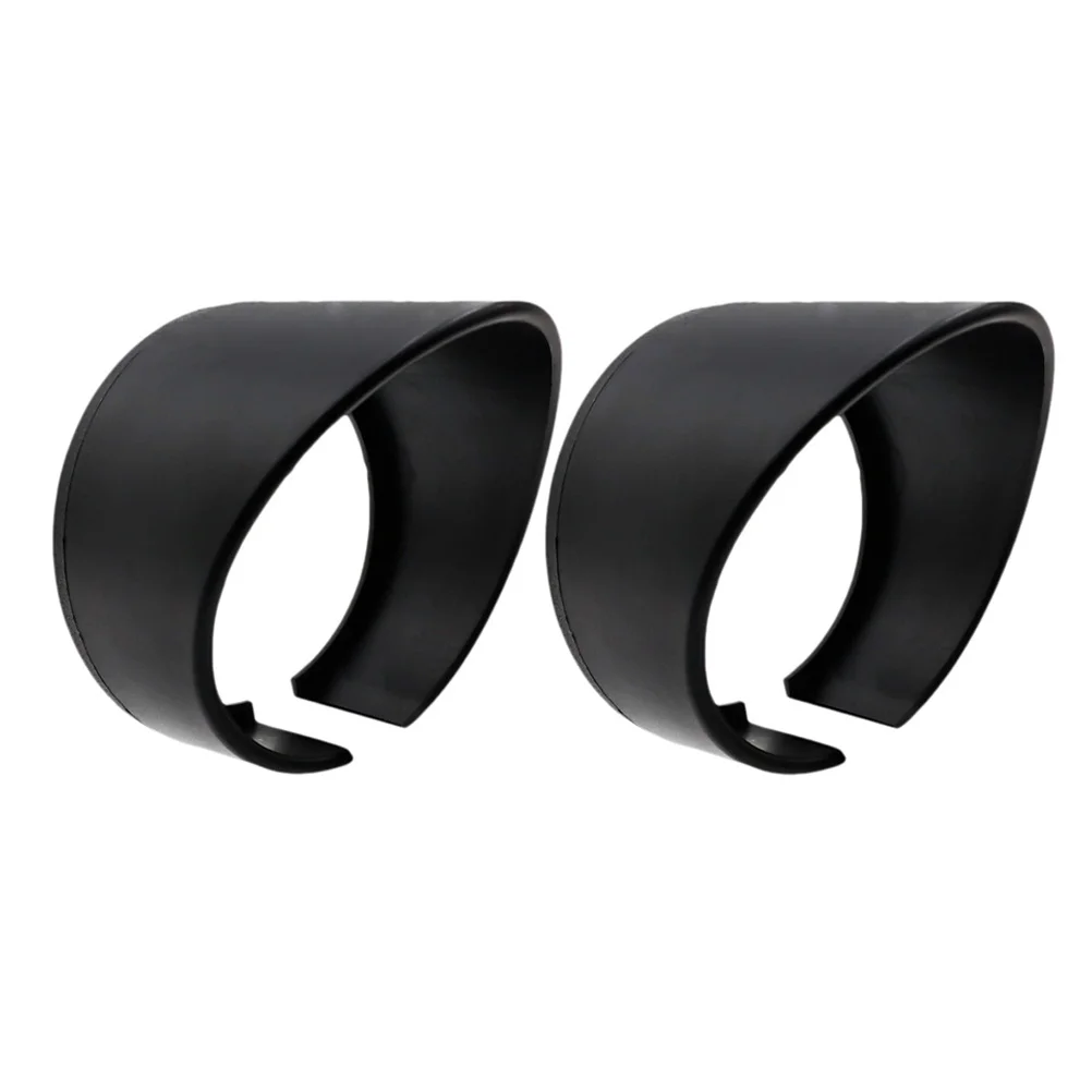 

2Pcs Universal Gauge Pod Hood Single Hole Protective Cover Automotive Dashboard Plastic Meter Mount Holder Sunshade Shield