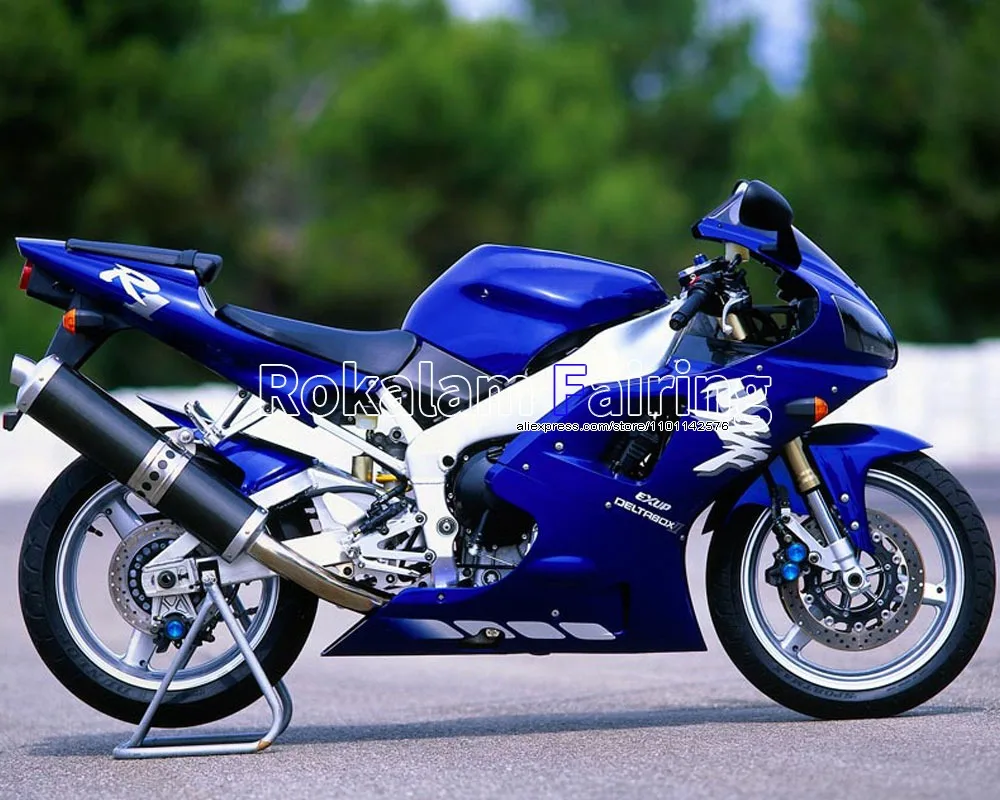 

For Yamaha YZF R1 1998-1999 Parts YZF-R1 YZF1000 98-99 R1 Blue Bodyworks ABS Motorbike Fairing Set (Injection molding)