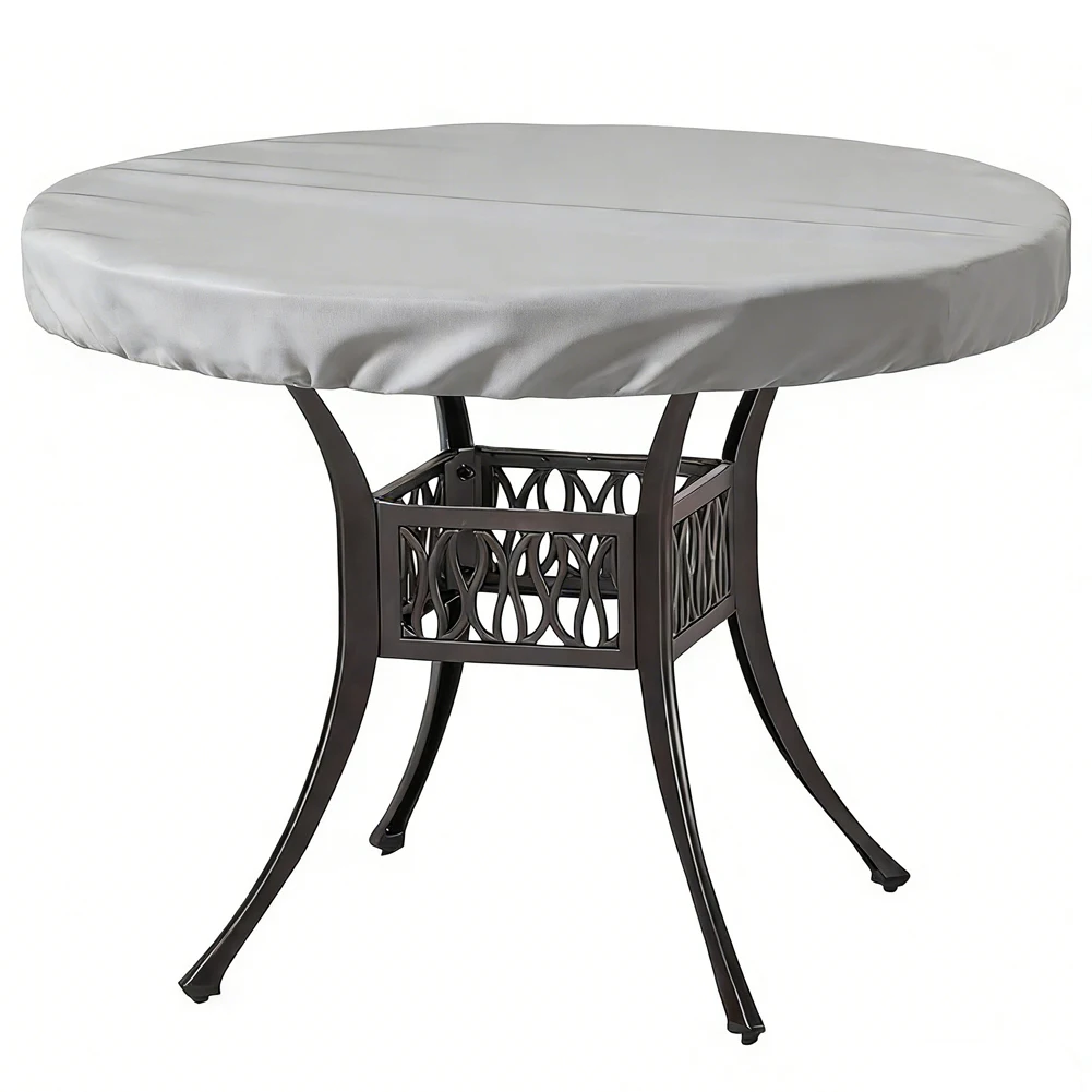 

Patio Table Cover Table Top Cover Patio Garden Round Shape Waterproof Protection Weather Resistant For Patio Table