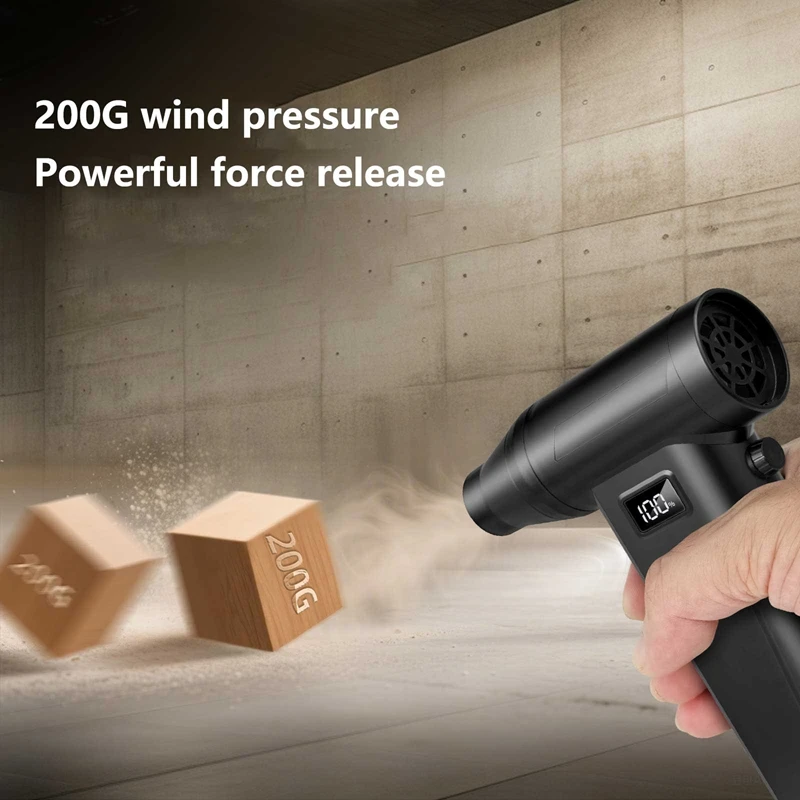 Xiaomi 1000000RPM توربو جت منفاخ مروحة عنيفة مكنسة كهربائية محمولة يده فرش منفاخ قابلة للشحن التوجه أداة الكمبيوتر #6