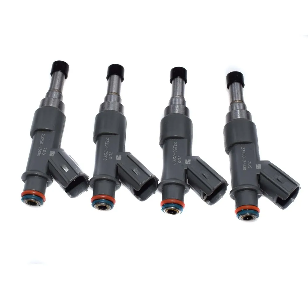 4pcs Fuel Injector Injectors Kit For Toyota Tacoma 4Runner Hiace Hilux 2.7L l4 23250-75100,23209-79155,23209-79205,23209-09045