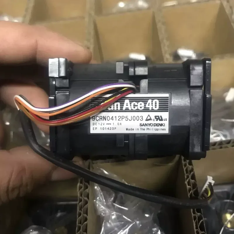 для Sanyo SanAce40 9CRN0412P5J003 12В 1.0А 4см 4056 8-проводной вентилятор охлаждения для сервера