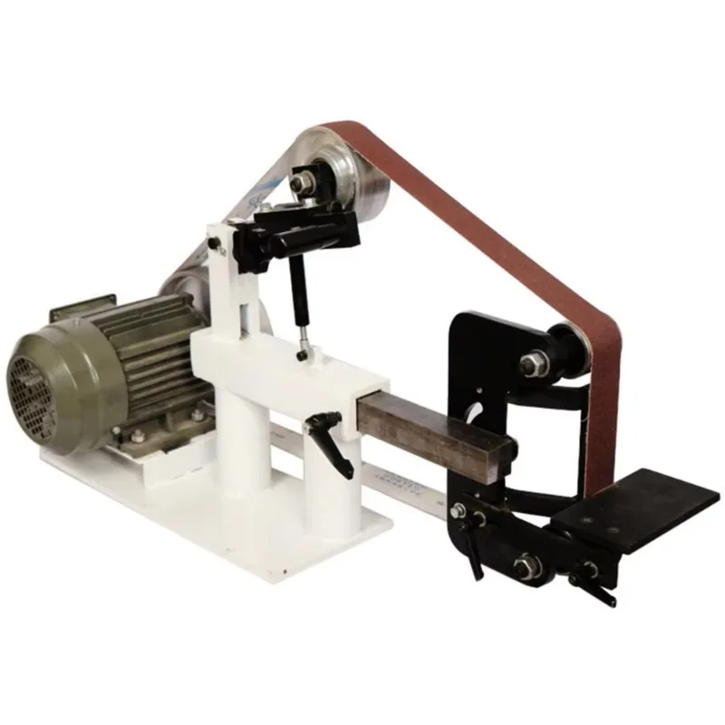 Amoladora de cinta de velocidad variable para fabricación de cuchillos 2X72