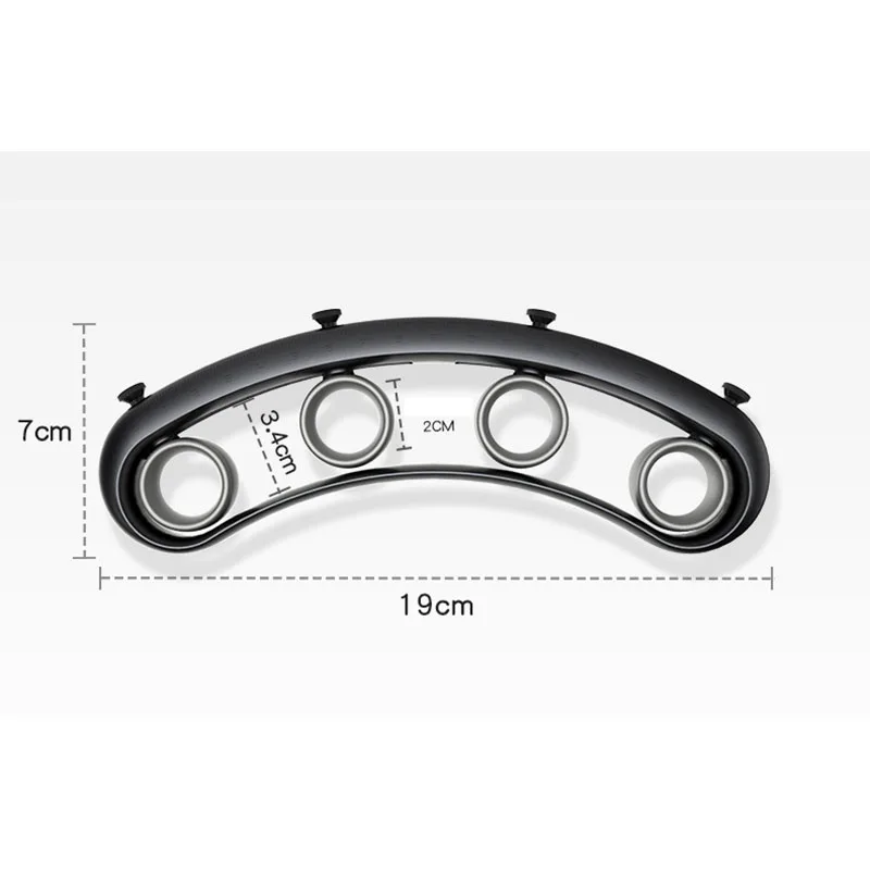 ギター用フィンガートレーナー、バイオリンピアノ楽器用フィンガーエキスパンダー、調整可能な回転リングスパン、調整可能な強度
