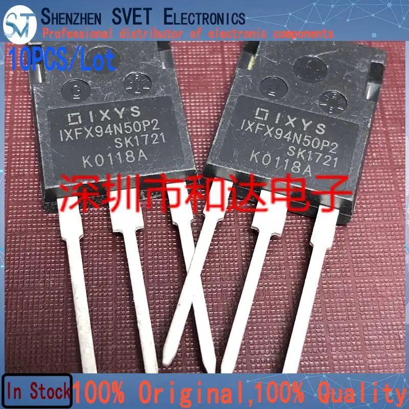 10 pièces/lot IXFX94N50P2 TO-247 500V 94A, Original importé et en Stock