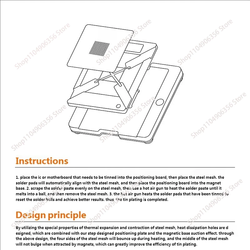 For IPX-17 Mobile Phone Medium Solder Ball Template Platform iPhone X-17 16 Mini 15promax 14 14Plus 14Pro/Max Tin