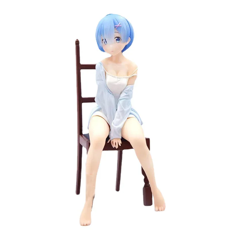 New Anime Rem Lei Different World Life Zero Starting Point Girl Pajamas Kawaii Car Ornaments Model Girl Pajamas Christmas Gift