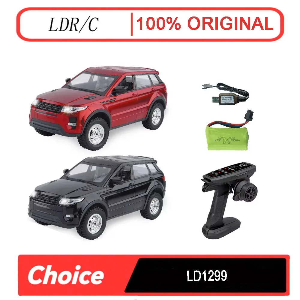 

LDRC 4x4 1/14 LD1299 с системой освещения RC Гусеничный автомобиль 4WD TOUCAN Радиоуправление Готовая внедорожная система освещения Транспортные средства Игрушки в подарок