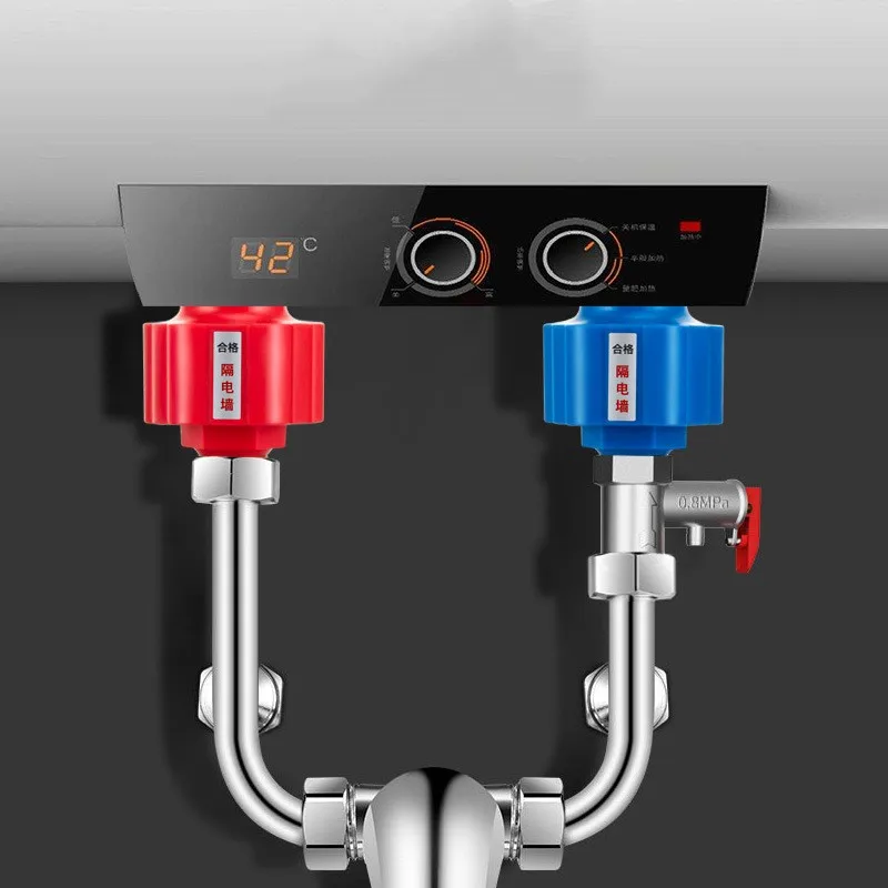 Electric Water Heater Anti-electric Wall Partition Leakage Device Kitchen Bathroom Water Heater Universal Safety Protect Parts