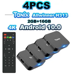 Tanix TX1 Android 10 TV Box 2.4G WIFI 4K H313 16GB 8GB Global 2PCS 4PCS