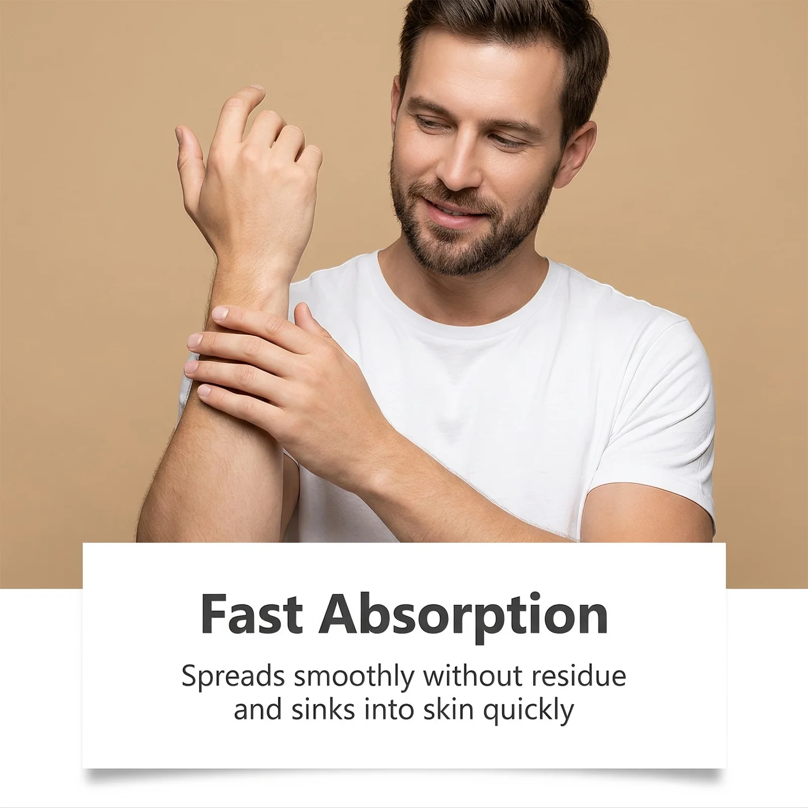 Pheromone Body Butter For Men Moisturizing Cream Gentle Soothe Dryness Enhance Skin Softness Long Lasting Hydrate Fast Absorbing - view 5