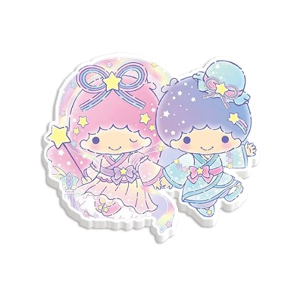 10 Pcs /Lot Mini Sanrio Little Twin Stars Flatback Planar Acrylic Resins Phone Decoration