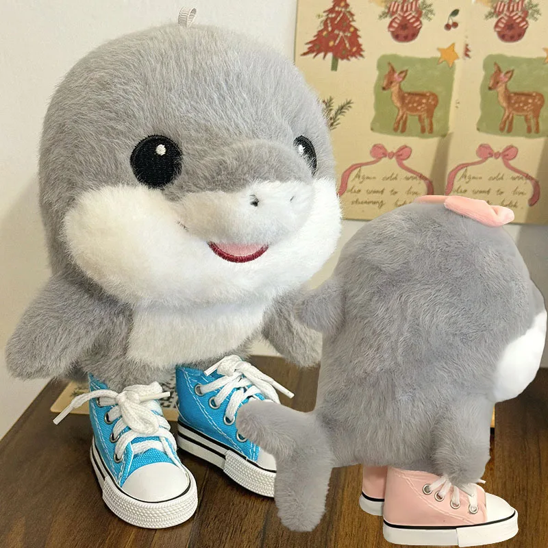 Tangtung Brainrot Al Tralalero Tralala القرش أفخم دمية لطيف أنيمي أفخم دمية بلوشي محشوة مخدة ناعمة لعبة القرش