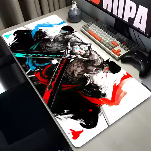 Mouse Pad Larger XXL Playmat Speed Mini Pc Computer Keyboard Pads Desk Mat O-one P-piece Zoro Gaming Accessories Home Mousepad