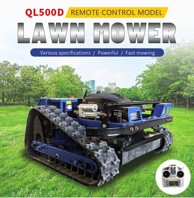 24V QL500 Ferngesteuerter Rasenmäher mit Anpassbarer Schneeschaufel-Einstellung, Mehrzwecknutzung, FCC-Zertifiziert für den US-Markt – Detail 3