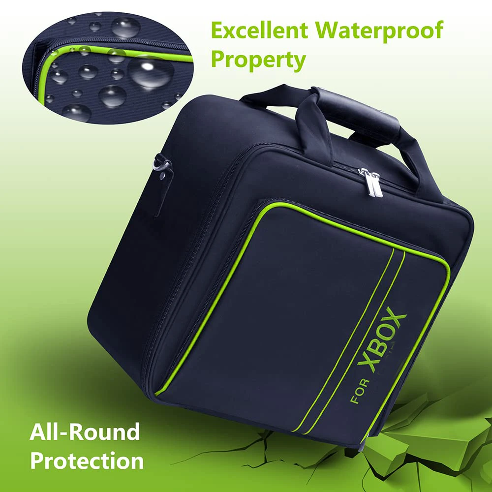 Carrying Case for Xbox Bag,Compatible with XBOX SERIES X/S, Storage for Xbox Games and Accessories