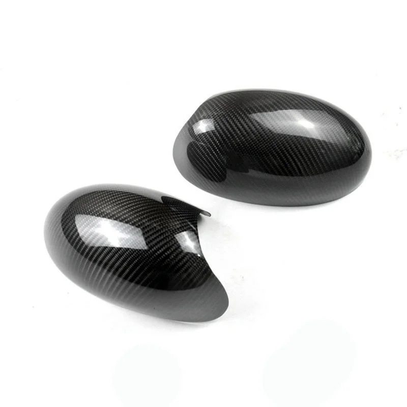 

Real Carbon Fiber Car Rear View Mirror Cover For BMW Mini Cooper R55 R56 2007-2013 R60 2011-2016 Side Mirror Cap