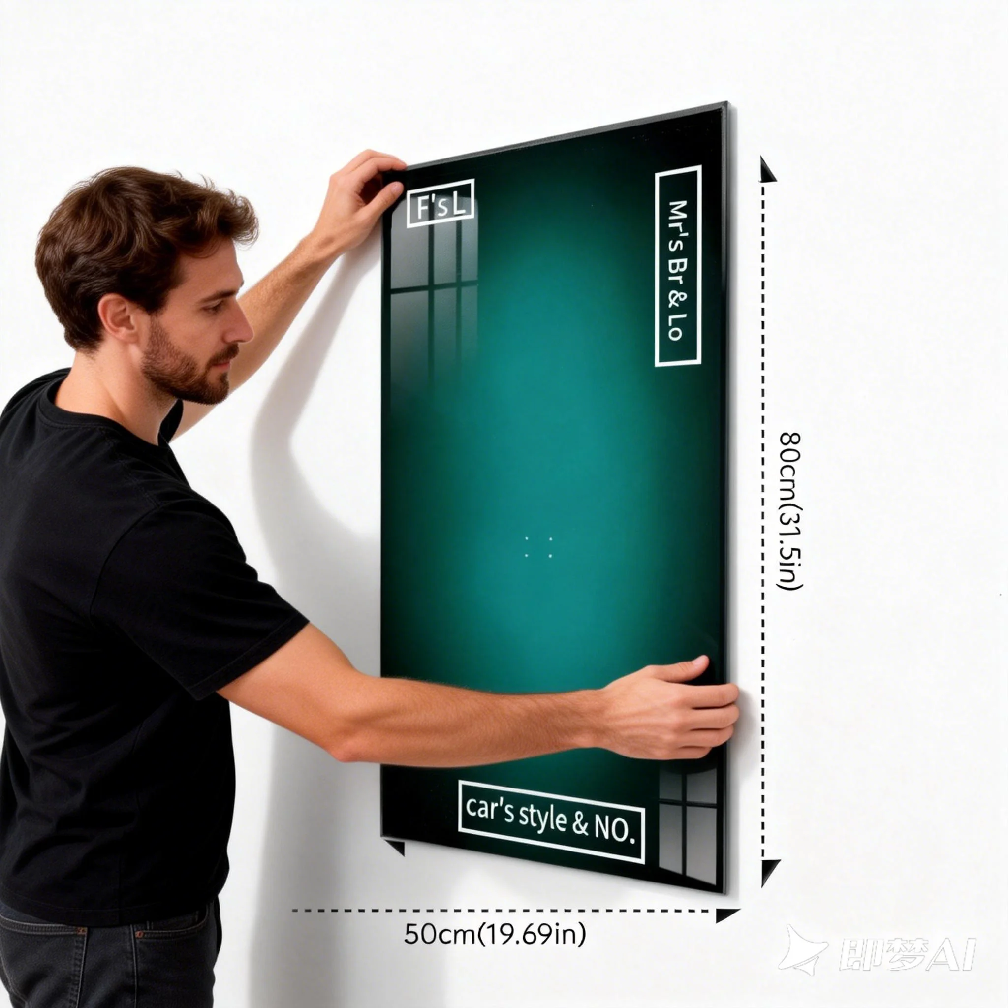 NEW Display Wallboard suitable for LEGO 42171 Mercedes-AMG F1 building block car model Wall Mount Display box Photo Frame