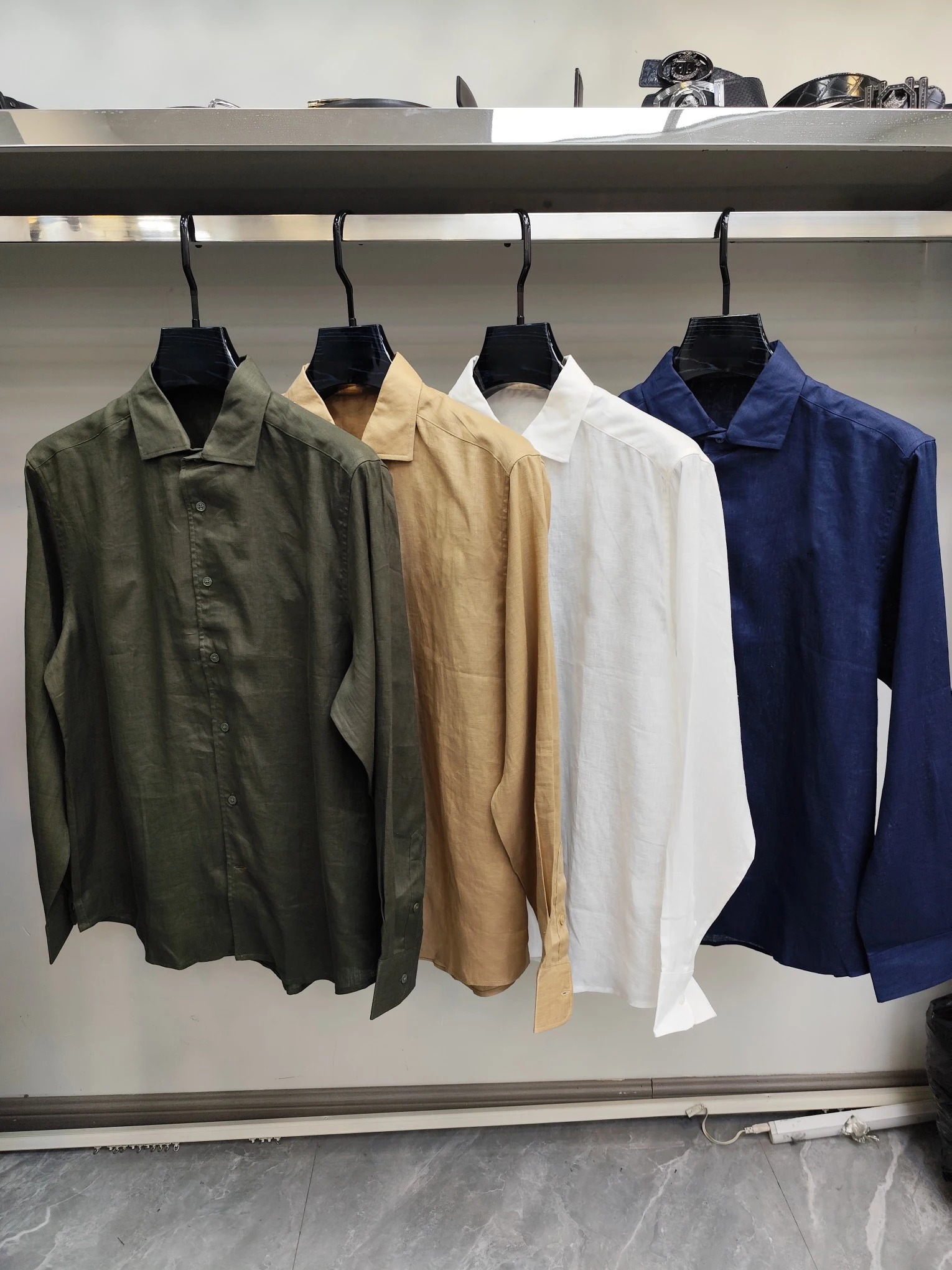 

5DIKU 2025 Early Spring Summer Men's Boutique Casual Shirt Size M-4XL