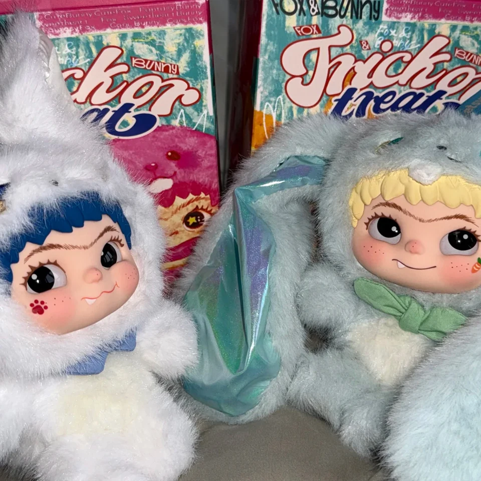 الجودة الرسمية العصرية اللعب صندوق أعمى أفخم قلادة واكوكو الثعلب أرنب الأذى مذكرات سلسلة فتاة هدية لطيف حلية صندوق غامض