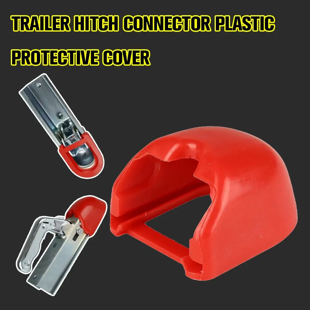

For Trailer RV Modification Connector Ball Cover Protective Cap Plastic Red Cap Parts Accessories For Caravan Camping E5R3
