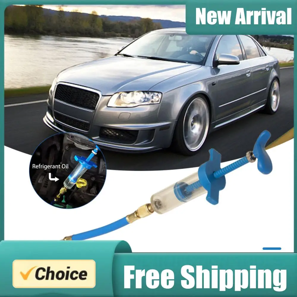 

A/C Dye Injector 1Oz Car Oil Injection Tool Low Side Liquid Fuel Injector for Car Repair Tools for Vehicle Home Air Conditioner