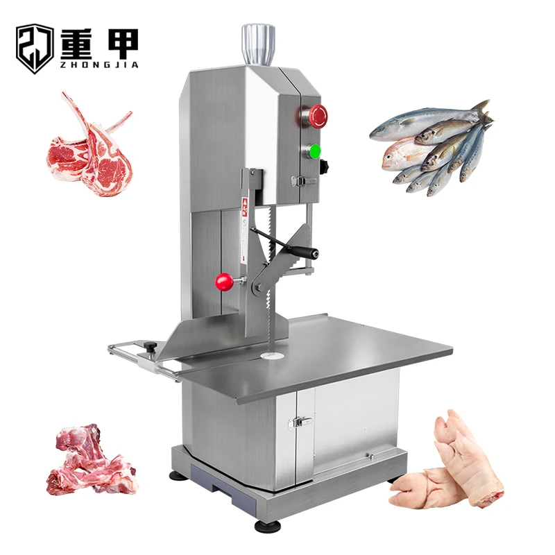 

Commercial 280 Stainless Steel Bone Saw Machine Meat Cutting Slicer For Beef Steaks And Frozen Meat