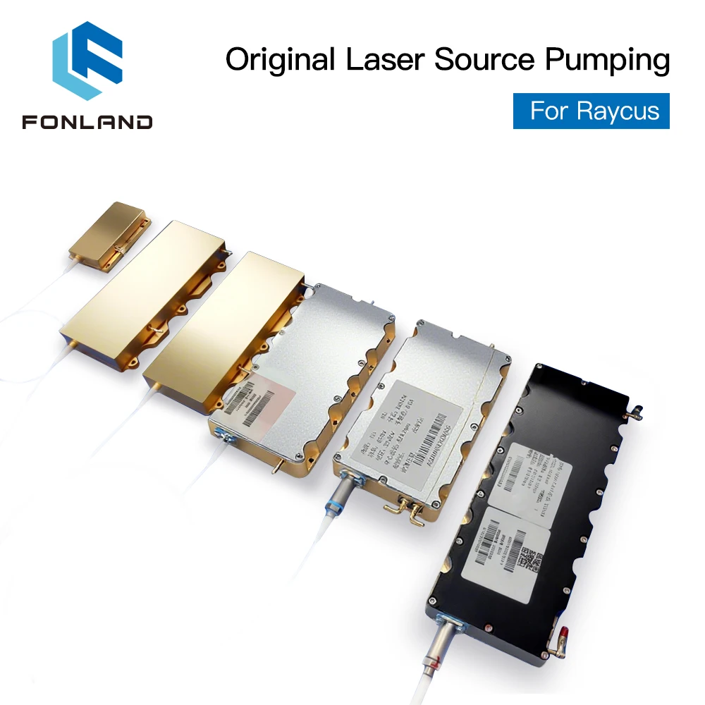 FONLAND Originele Raycus Laserbronpomp 120-1000W Pompbron Fiber Module Gepulseerde Laserdiode