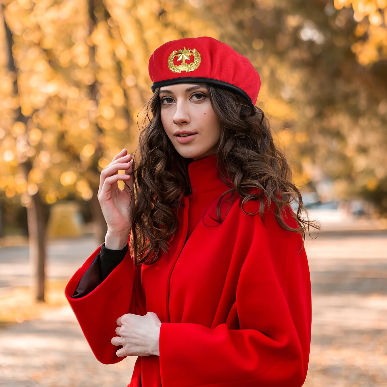 

10pcs Set of 10 Elegant Hat Eight Pointed Material Sailor Costume Stage Show