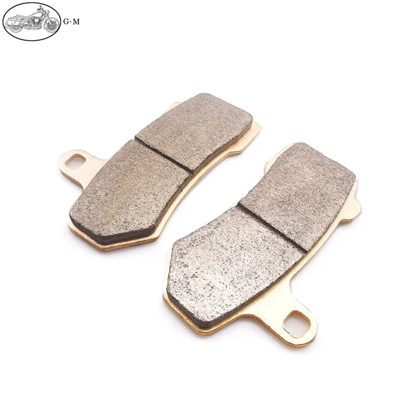 Copper Sintering Brake Pads For Harley Touring FLHR Street Glide Road King Ultra Classic Electra Glide 08-22 VRSCF V-Rod Muscle