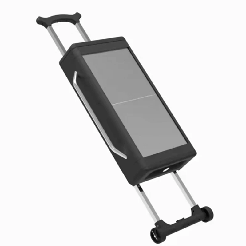 PeiqiLarge حقيبة شواية فحم قابلة للطي المحمولة في الهواء الطلق نزهة الشواء موقد التخييم طوي شواء شواء #4