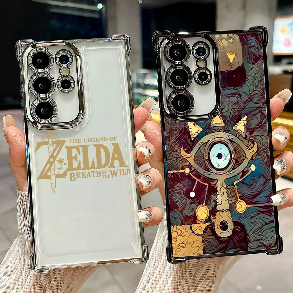 The Legends-Zeldas Silicone Case For Samsung Galaxy S26 S25 Ultra S26Ultra S24 S23 S22 S21 Plus + S20 S26 FE 5G Soft Phone Cover