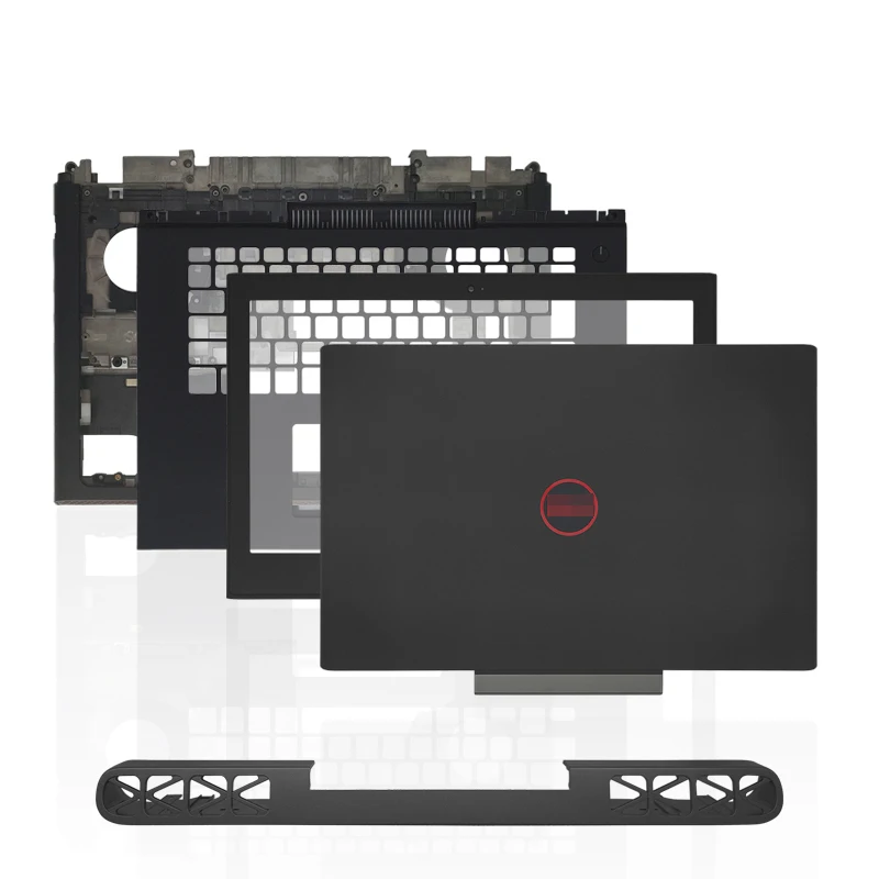 

NEW For DELL Inspiron 14 7466 7467 Laptop LCD Back Cover / Front Bezel/Palmrest/Bottom Base Bottom Case 03MYRN Black